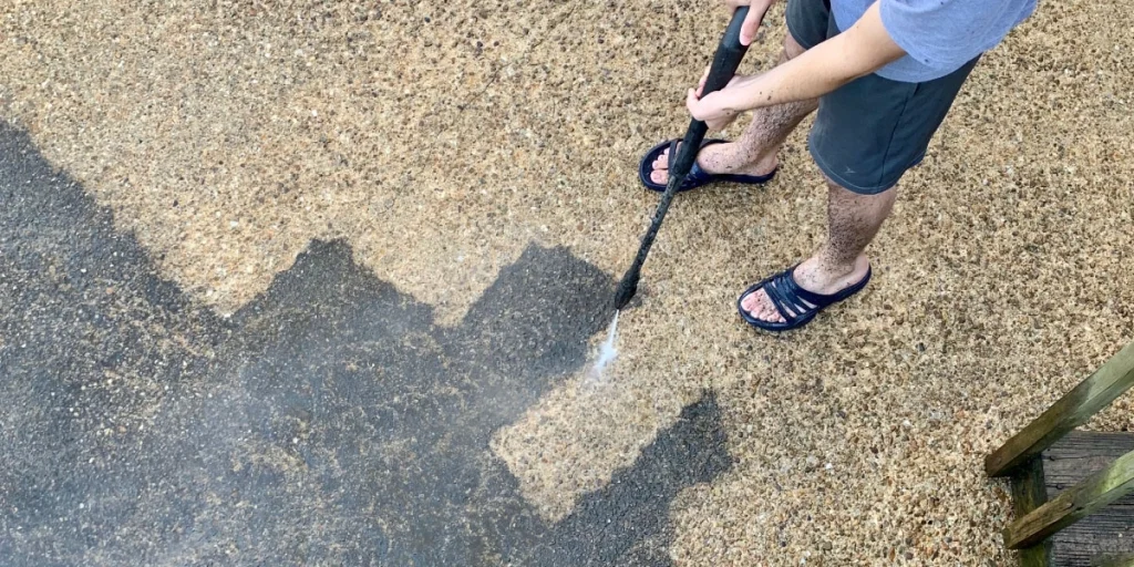 รวมวิธีทำความสะอาดพื้นทรายล้าง