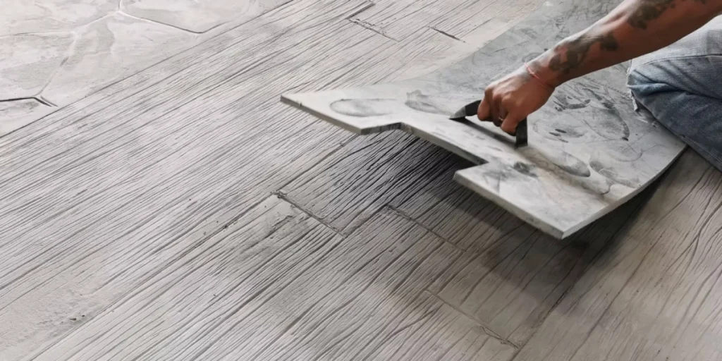 แม่พิมพ์สร้างลายไม้แบบตรายาง