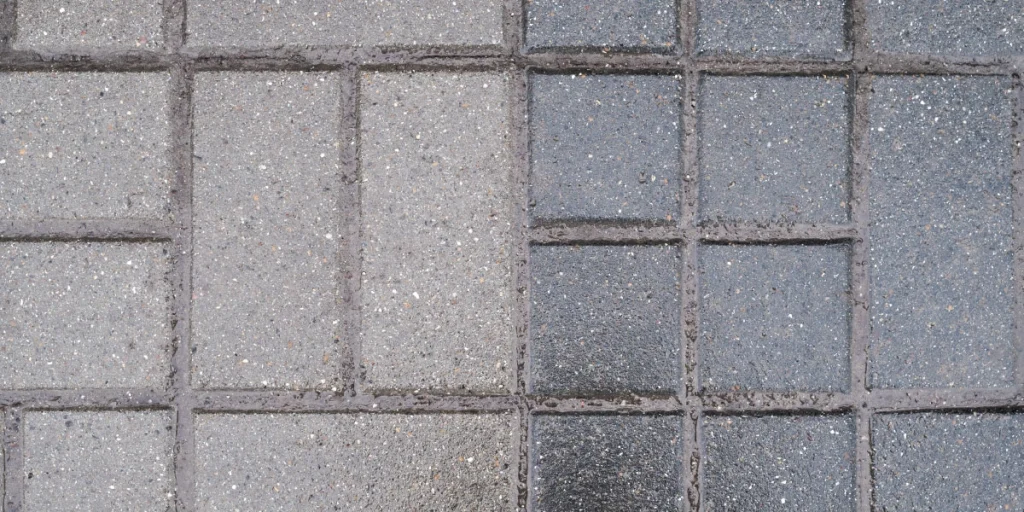 พื้นคอนกรีตพิมพ์ลาย ไอเดียทางเดินในสวนที่ได้รับความนิยม