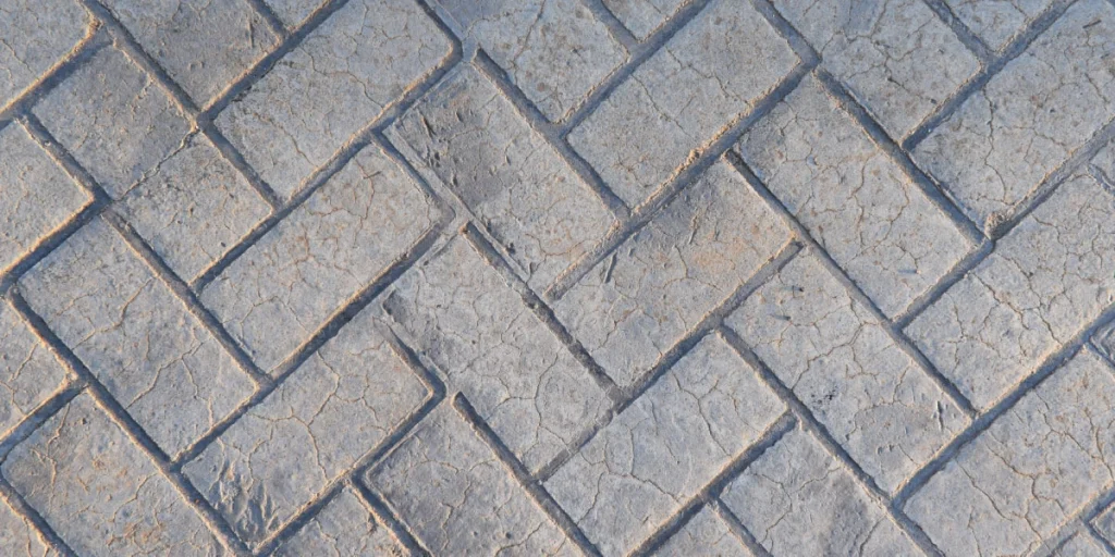 เครื่องมืองานคอนกรีตพิมพ์ลาย